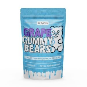 Psilocybin  Mungus Grape Gummies Bears